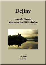 Dejiny 1/2009