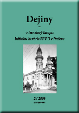Dejiny 2/2009